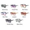 Fashion Oversized Square Sunglasses Woman Fashion Brand Big Frame Female Sun Glasses Vintage Outdoor Driver Gradient Sunglasses