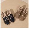 2025 Winter Shoes Women Flat Cotton Shoes Non-slip Brand Ladies Warm Plush Shoes Soft Casual Plus Size 41
