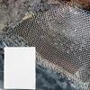 Automobile Bumper Stainless Steel Repair Mesh Plastic Crack Repair Mesh Welding Wire Mesh Net For Bumper Body Hood Vents 15x20cm