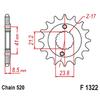 520 14T Motocycle Front Sprocket Pinion For Honda CRM250 MD24 MD32 1991-1999 TRX400EX Sportrax 400 XR400 R XR400R 1996-2004