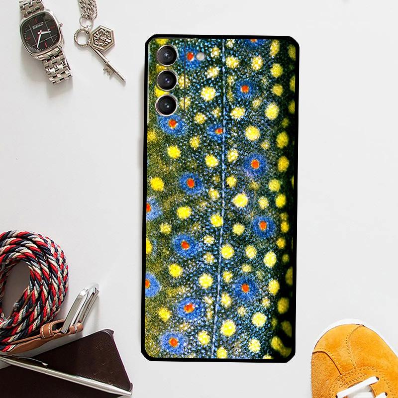Trout Fish Fishing Case For Samsung Galaxy S25 S24 Ultra S20 S21 S22 S23 Plus S9 S10 S24 FE S25 FE Cover Coque
