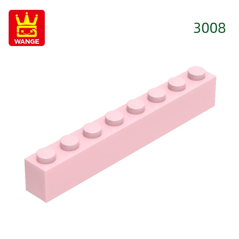 33 Stück/Los 3008 1x8 Hohes Loch Baustein Moc Basic Zeitloser Ziegel Befestigungen Funktioniert Mit featuring DIY Kinderspielzeug Geschenkbox