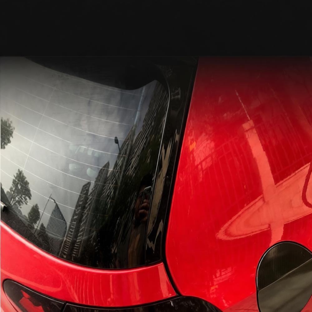 For Volkswagen Golf 6 MK6 GTI R GTD Window Side Wing Spoiler Glossy Black ABS Plastic Auto Exterior Styling Accessory