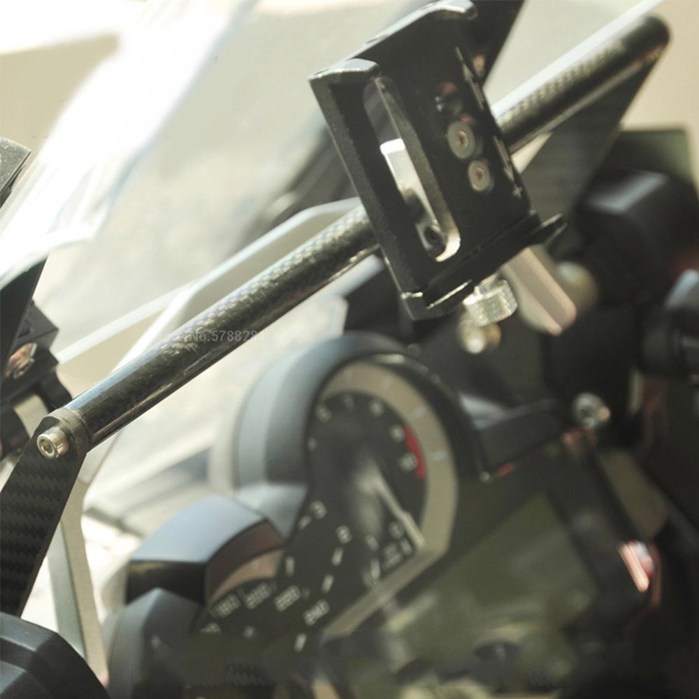 For BMW R1250GS R1200GS Motorcycle GPS Holder Stand Mobile Phone Navigation Mount 12MM R1200 R1250 GS LC ADV Navigation Bracket