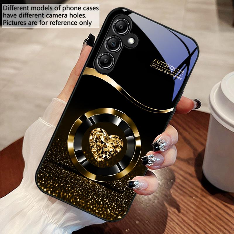 Lila Kreis Diamant Für Samsung A 73 72 71 A70 56 55 54 A53 52 A51 A50 42 A35 A34 33 32 31 26 25 24 23 22 30 Glas Handyhülle