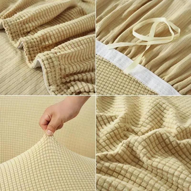 Dīvāna pārvalks Pilns iekļauts Biezinājums Universāls Elastīgs Saliekams Bez roku balsta Lazy Dīvāna gultas pārvalks Dīvāna pārvalks