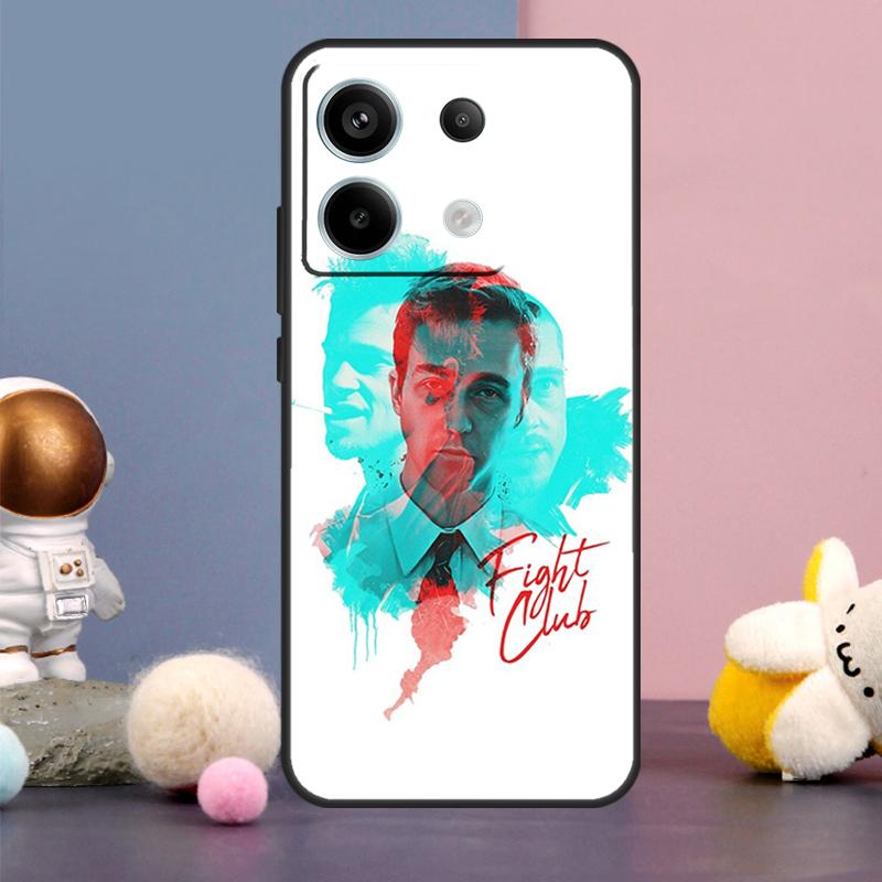 Jack Marla Fight Club Case For Xiaomi Redmi 13C 12 12C 9C 10C Redmi Note 11 12 13 Pro 9 10 10S 11S 12S Back Cover