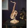 3D Wooden Puzzle Ornament Series with Japanese Instructions Tsukurundesu® (Tenor Saxophone)
