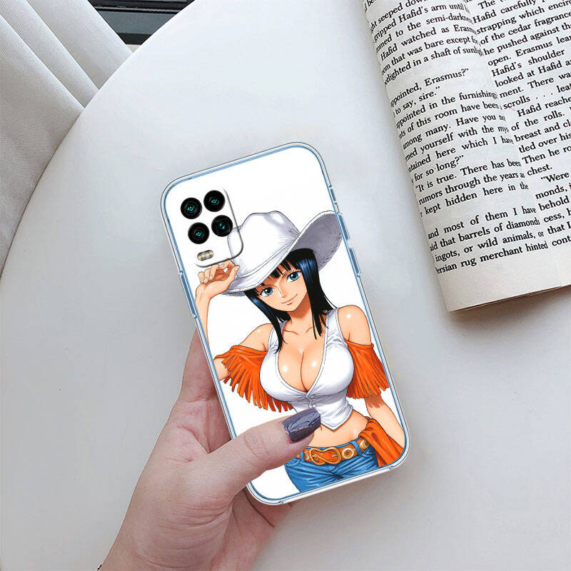 MH121 One Piece Nico Robin Case for Motorola E7 G6 G7 G8 G9 Plus Power Play G10 G20 G04 E30 E40 E22 E20 E13 E15 G22 G23 G05 G75 G35 G55