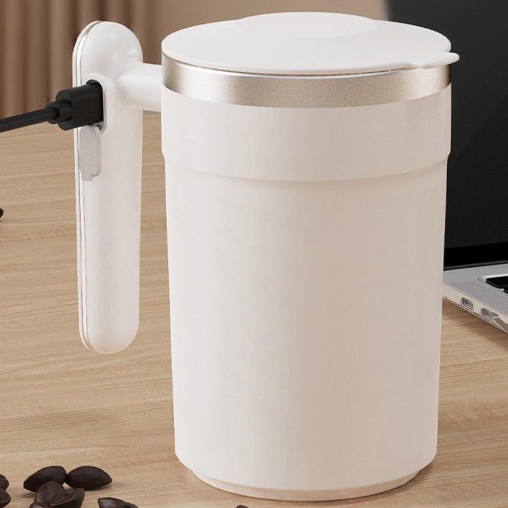 Automatic Stirring Cup Rechargeable Electric Self Mixing Coffee Mug Portable Tea Milk Drinking Cup Temperature Display