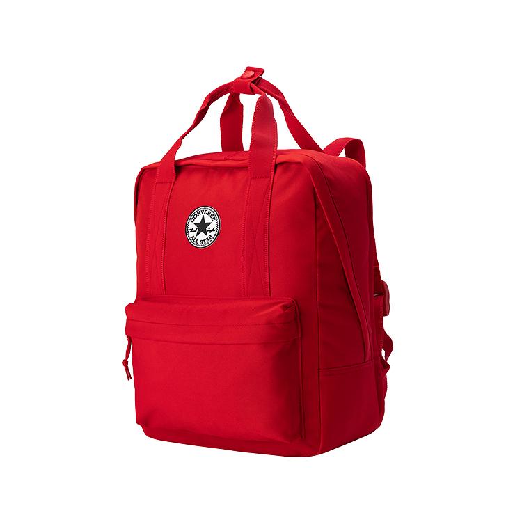 New Converse Polyester Backpack Medium Unisex Preppy Red CV2513029PS-001