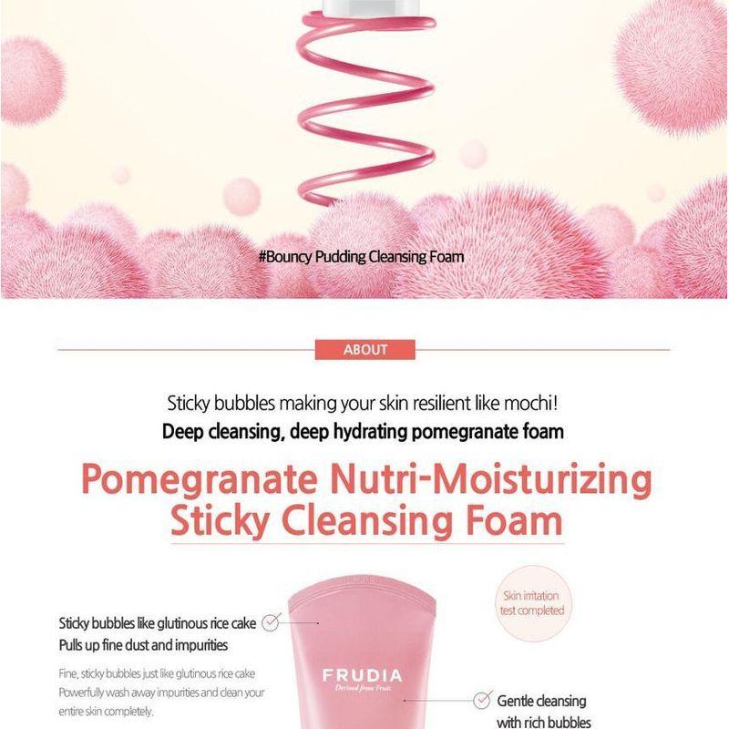 FRUDIA - Pomegranate Nutri-Moisturizing Sticky Cleansing Foam