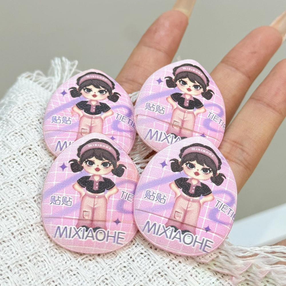 

Two Pack Dual Use Dry Wet Mini Thumb Puff Water Drop Shape Soft Lightweight Touch Elastic Sponge Cushion Puff Beauty Tool