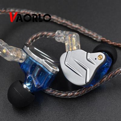 Auricolari In Ear da 3,5 mm 1BA + 1DD Tecnologia ibrida Hifi Bass Auricolari in metallo Cuffie Sport Rumore Cavo Bluetooth per ZSN Pro