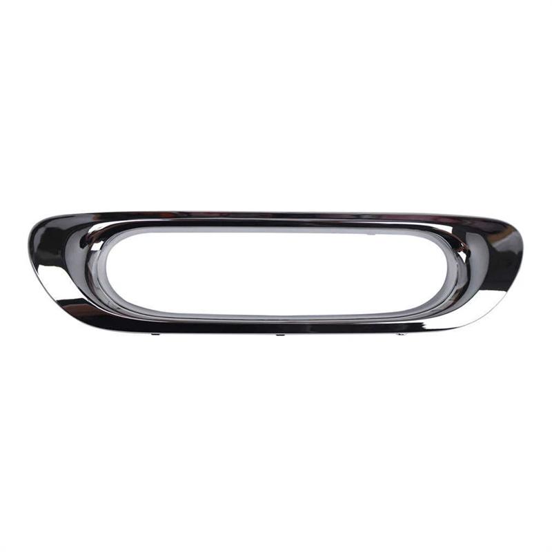 Car Rear Bumper Fog Light Trim Chrome Cover For Mini Cooper F55/F56/F57 2013-2016 Rear Fog Bar Brake Light Bezel 51127365737