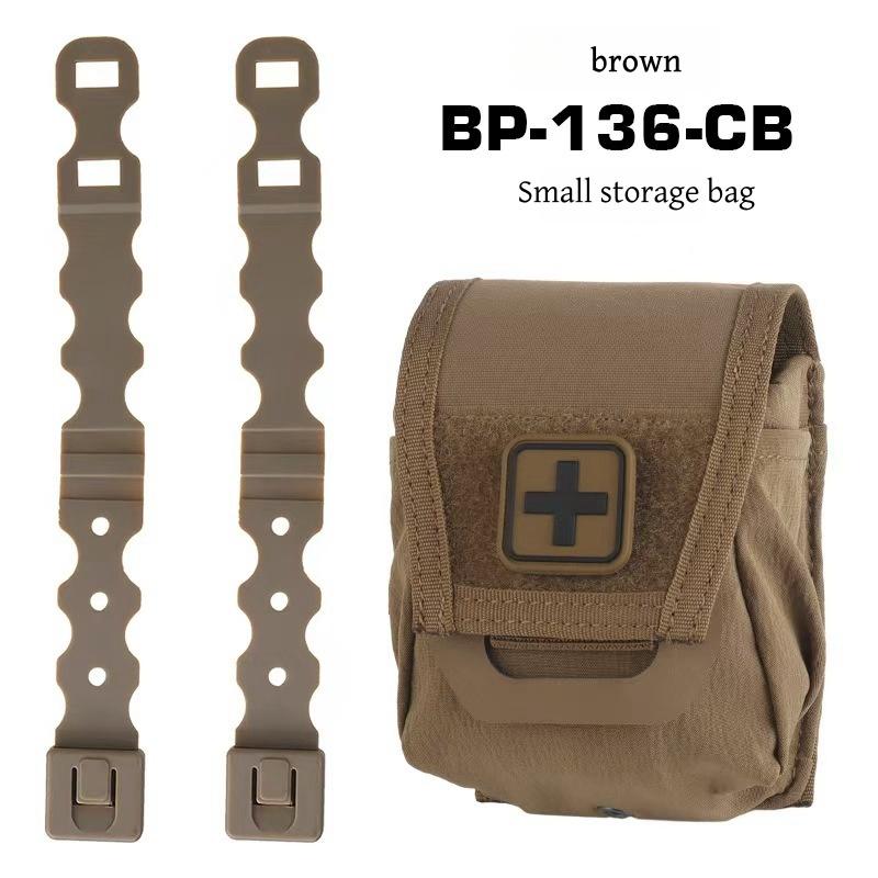 

Outdoor multifunctional waist bag MOLLE first aid kit portable survival kit accessory bag camouflage training kit