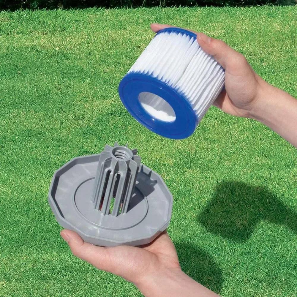 Zwembad 28601/28602 Pompfilter voor Intex Type H 29007E Set Filterpatroon voor Boven-Grondse Zwembaden Whirlpool Spa