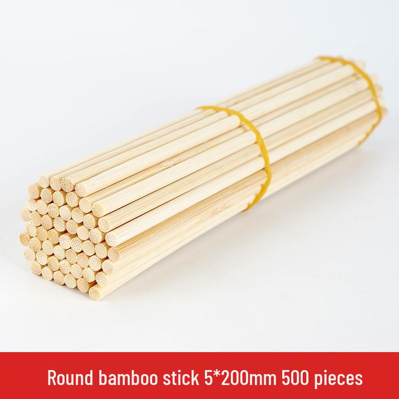 Bamboo and Wooden Craft Sticks: DIY Model Strips and Slices