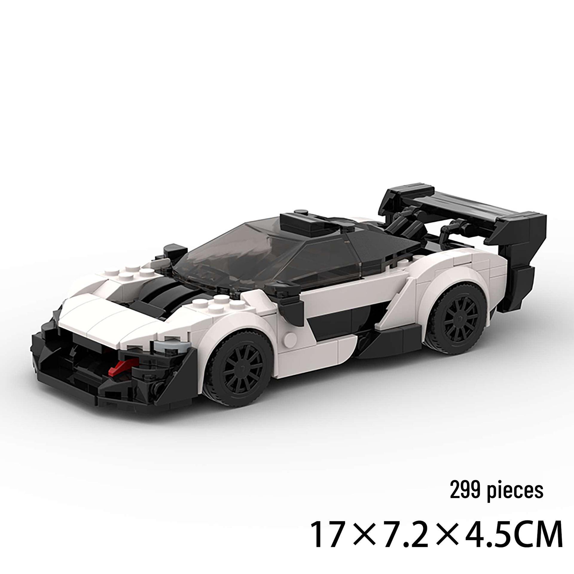 

Детский образовательный набор строительных блоков «Гоночный спорткар», совместимый с кубиками Lego