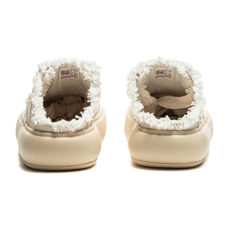 New LiNing Anti Slip Wear Resistant Low Top Casual Shoes Women's Milk Tea Yellow AZGU072-3
