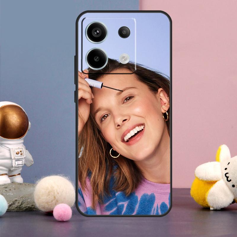 Millie Bobby Brown Case For Xiaomi Redmi Note 13 11 9 10 12 Pro Plus 12S 11S 10S 9S Redmi 12 10C 12C 13C Cover