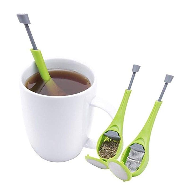 Tea Strainer Filter Flavor Total Tea Infuser Tools Swirl Steep Stir Press