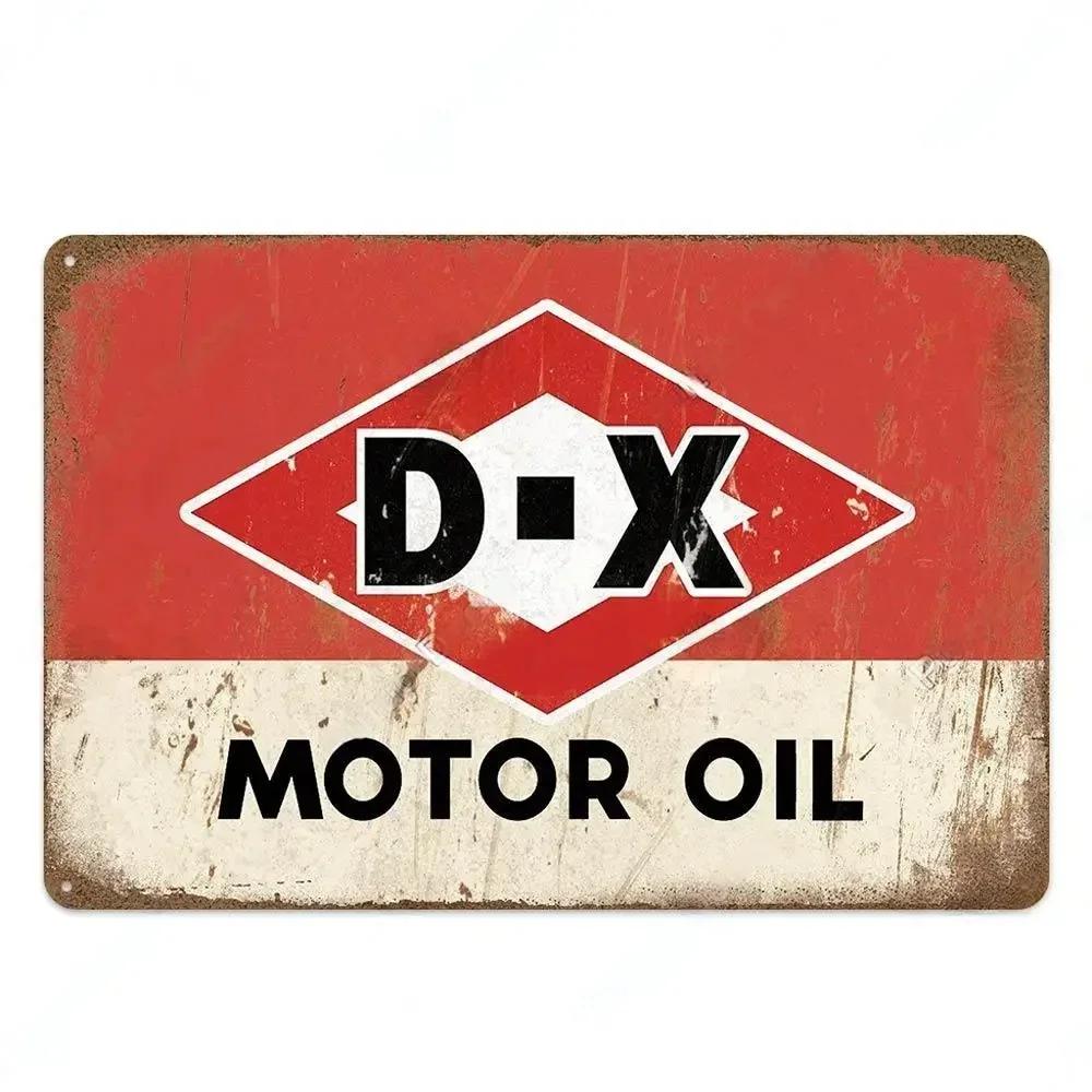Motoröl Vintage Schilder & Poster Metallschilder:Dekorative Schilder zur Wanddekoration in Garagen, Tankstellen, Männerhöhlen, Clubs, Bars