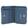 Nina Ricci Structured Purse 85-1275 Women's Bifold Wallet, Blue