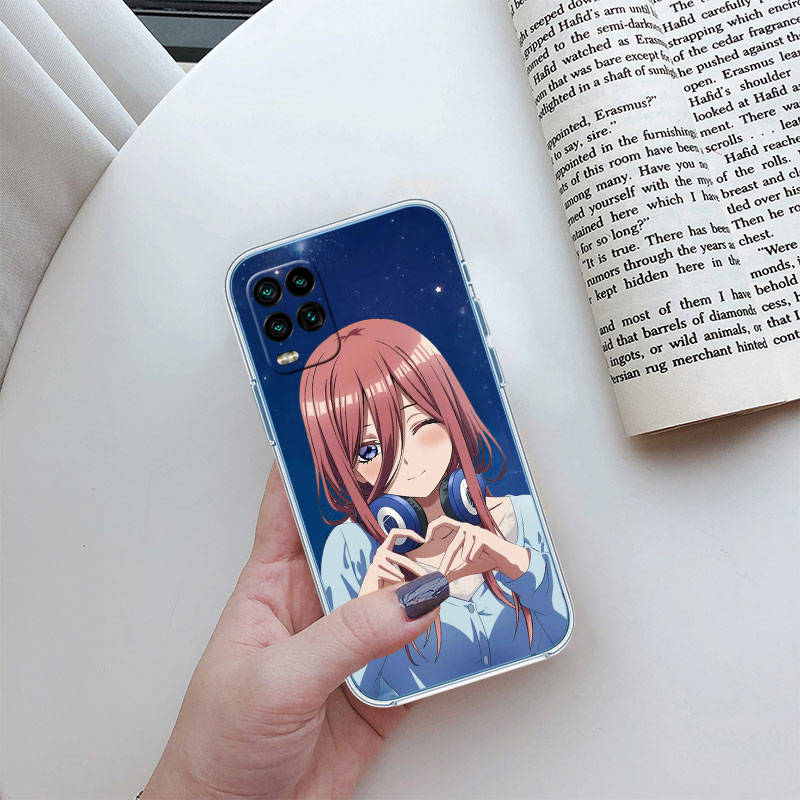 IR19 Miku Nino Itsuki Nakano Case for Motorola E22S E7 G6 G7 G8 G9 Plus Power Play G10 G20 G04 E30 E40 E22 E20 E13 E15 G22 G23 G05 G75 G35 G55