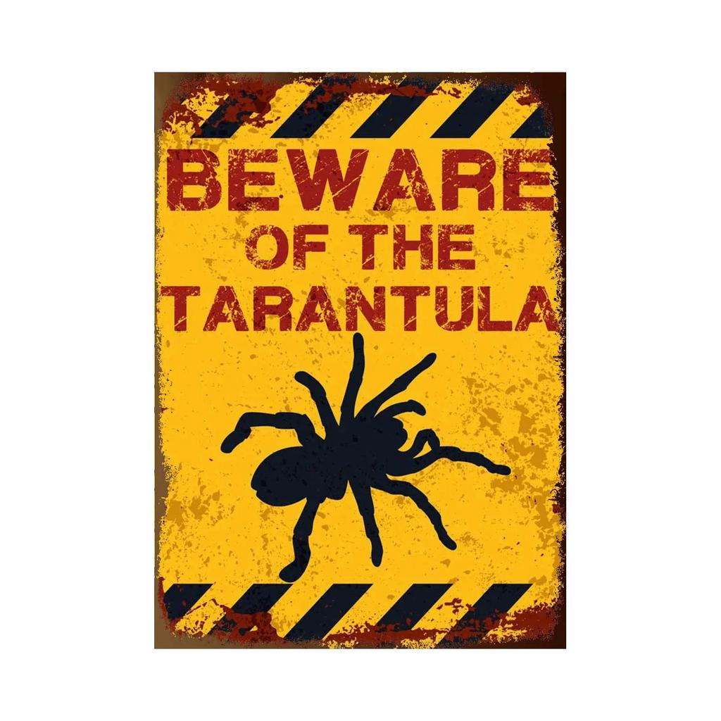 BEWARE OF Rabbit Retro Plaque Metal Tin Signs Garden Decoration Mouse Monkey Wall Stickers Kraken Plate Animal Warning Sign