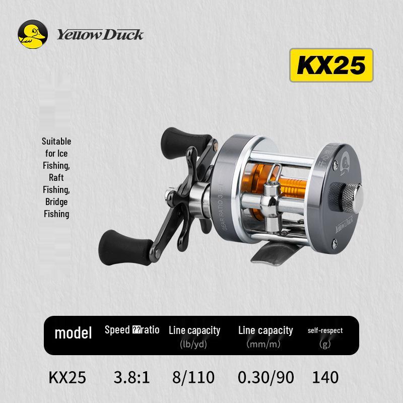 Катушка для рыбалки с лодки Leiqiang Anti-Seawater Metal для дальнего заброса в открытом море