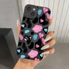 Leopard Design Stylish Pink Pattern Phone Case For iPhone 15 14 13 12 11 Pro Max Mini XS XR X 7 8 15 Plus SE 2022 Soft Cover