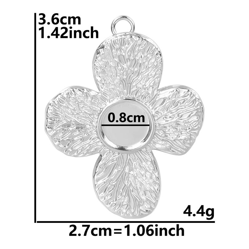 100% Stainless Steel Heart Cross Star Moon Charms For Jewelry Making Diy Stone Crystal Enamel Connector Metal Pendant Accessorie