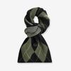 Brushed Argyle Scarf - Black Cfpu2531133-102