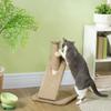 Cat Scratching Post with Scratch Board, Play Ball, Bumpy Texture/Sisal, 54 cm, Light Brown