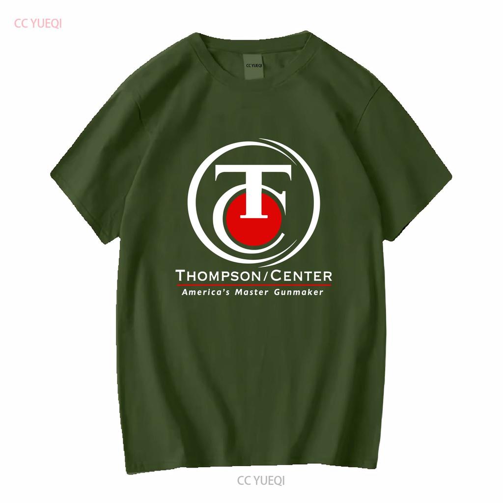 Thompson Center Gunmaker Logo Guns Firearms Unisexs Black T Shirt S 5xl Long Sleeves Vintage Washed Streetwear Casual Breathable