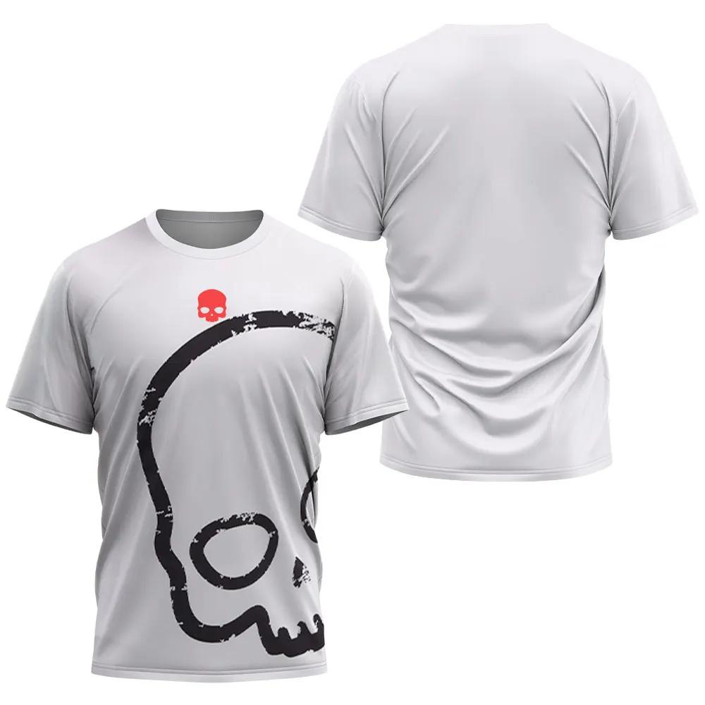 Lebka Rychleschnoucí Tričko City Padel Vysoce kvalitní sací triko na trénink tenisu Oblečení Nové letní pánské volné sportovní top tričko