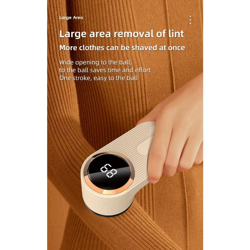 Luddborttagare för Kläder LED Digital Elektrisk Pillerluddborttagare USB Uppladdningsbar Fuzz Tygrakapparat Tröja Dropshipping
