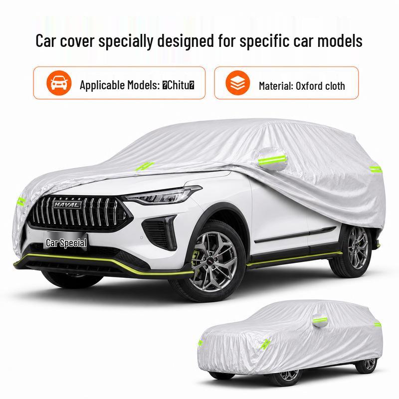 Haval Chitu Car Cover: All-Season, Waterproof, Heat-Resistant Sun Protection with Durable Oxford Cloth