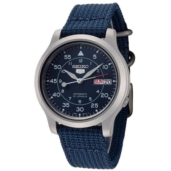 

Refurbished Seiko 5 Military Nylon Strap Automatic SNK807K2 Men s Watch