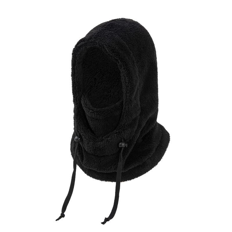 Autumn and Winter Cute Little Bear Ear Children's Pullover Hat, Outdoor Warm Ear Protection Scarf One-piece Hat, Windproof Hat