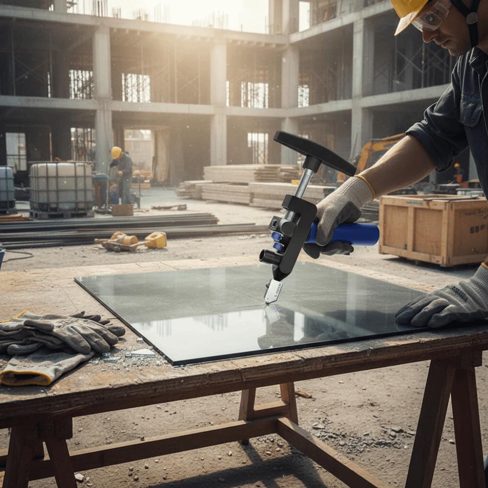 Porcelain Cutting Glass Tile Cutter Manual Operation Ceramic Tile Cutting  Construction Work