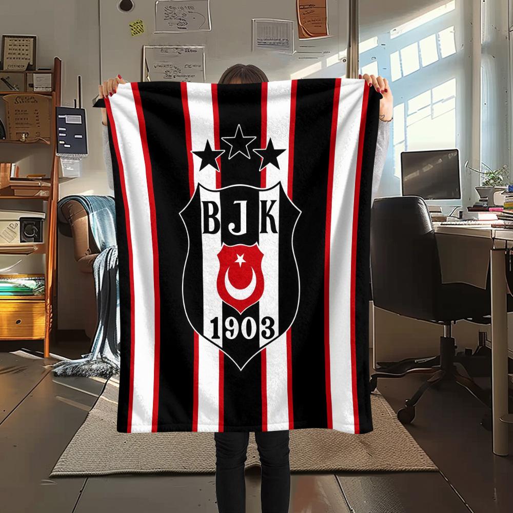 BJK2 Flannel Blanket, High quality Comfortable for All Seasons, Home Decor, Warmth and Comfort