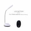 4 Farben Mini LED Schreibtischlampe Buch Licht AAA batteriebetriebene Augenschutz Kinder Studie Tischlampe