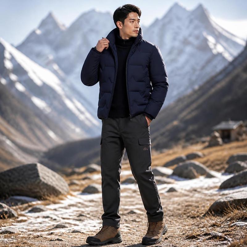 Patova Men's Thickened Stand-Collar Winter Jacket
