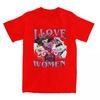 Hazbins Hotels I Love Women Men's T Shirt Awesome Tee Shirt Short Sleeve Crew Neck T-Shirts 100% Cotton Gift Idea Clothes