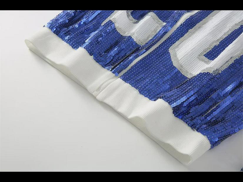 Women's Short, Versatile Sequin Jacket with Raglan Long Sleeves - European Style 2025