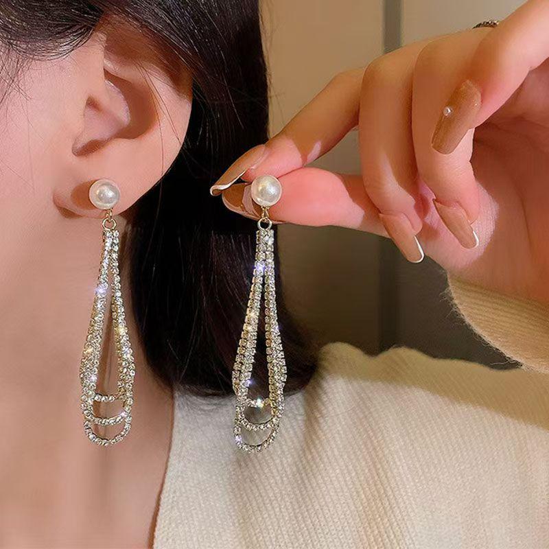 S925 Silver Tassel Earrings - 2025 Light Luxury, High-End Design for Women