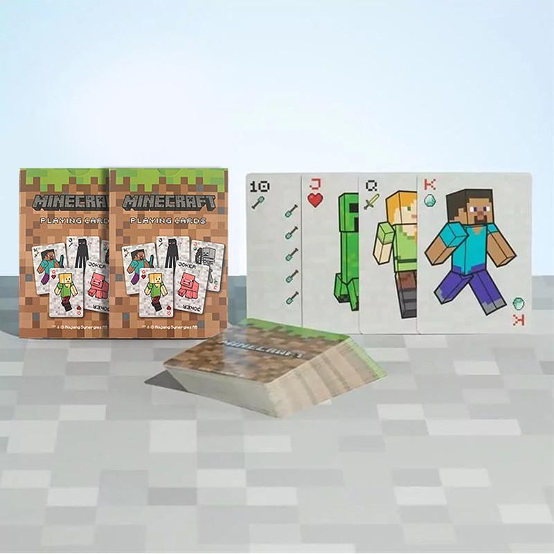 Game Minecraft Poker Children Board Games Card Party Toys Gifts Collectible