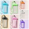 Adjustable Strap Waterproof Phone Pouch Sealed Lightweight Crossbody Dry Bag PVC ABS Transparent Hanging Neck Bag for Gifts